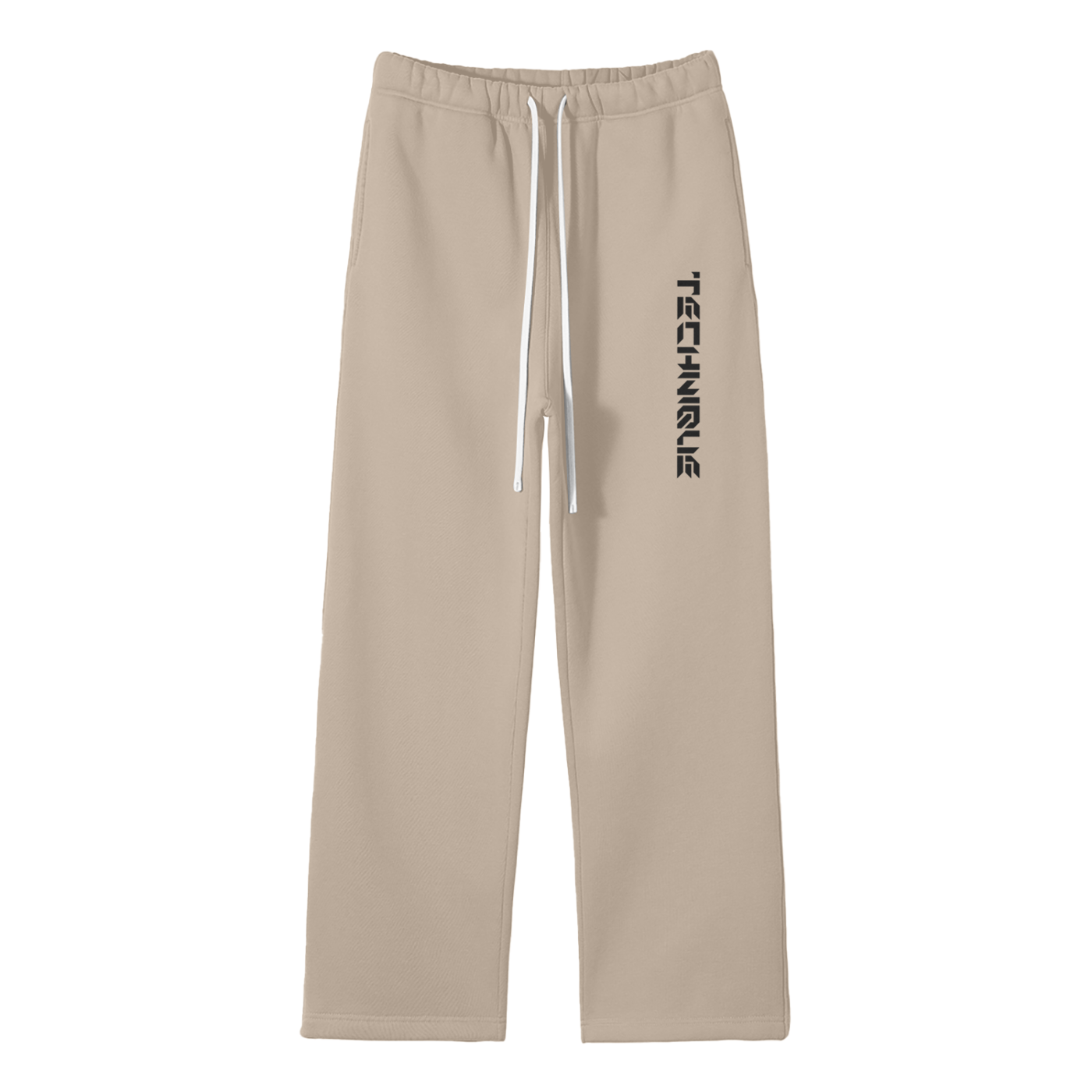Technique Unisex Solid Color Fleece Straight Leg Pants