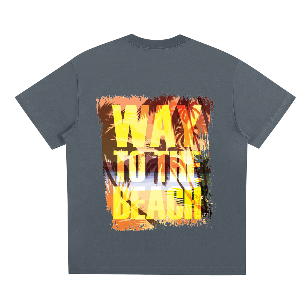 WAY TO THE BEACH Sorona Quick-Dry Cooling T-shirt