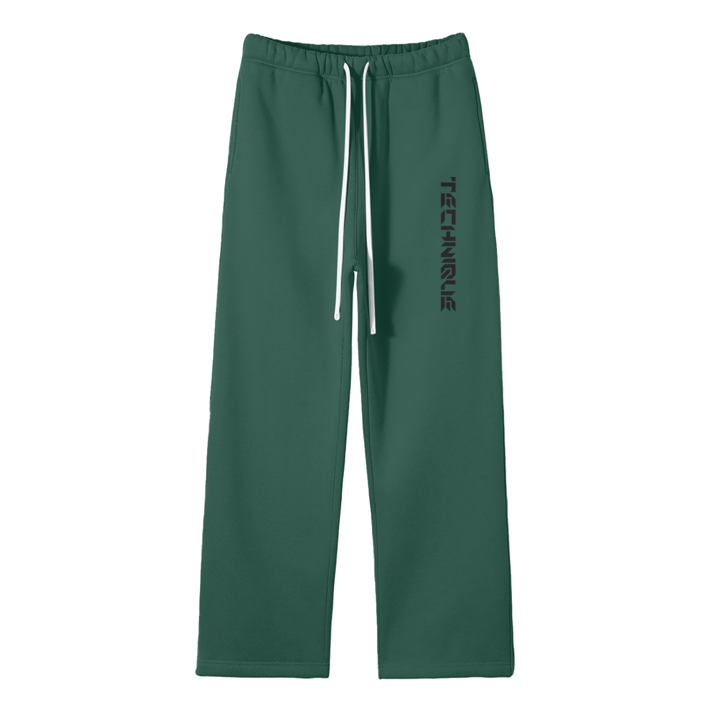 Technique Unisex Solid Color Fleece Straight Leg Pants