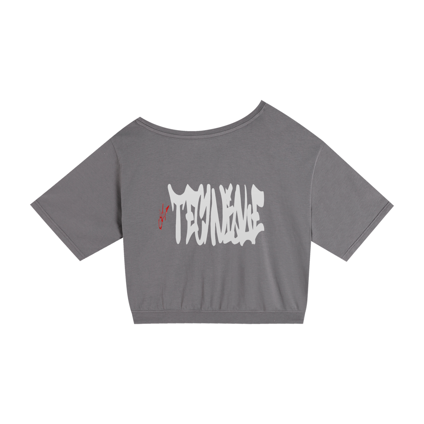 Womens off-Shoulder Oversized T-Shirt