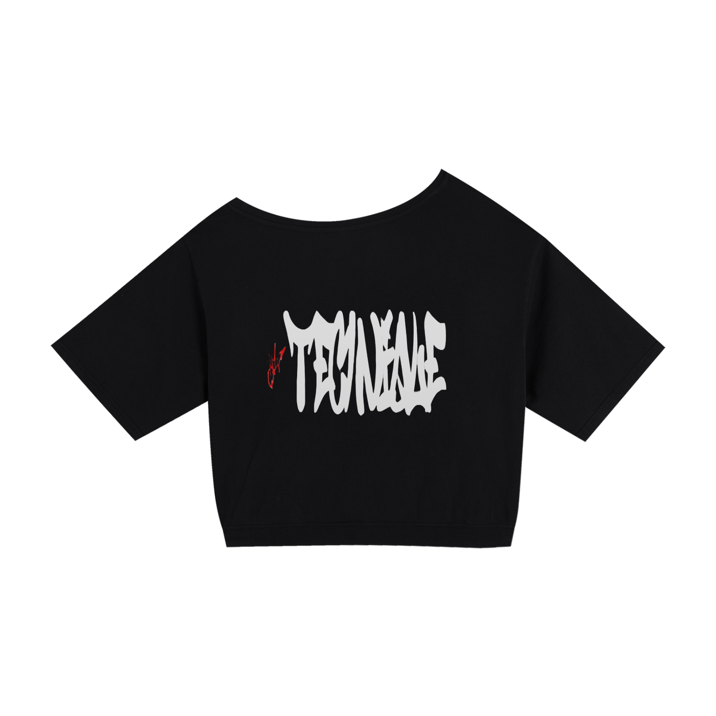 Womens off-Shoulder Oversized T-Shirt