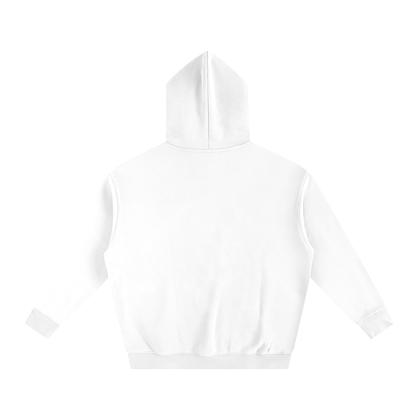 Simple Technique Oversize Fleeced Hoodie
