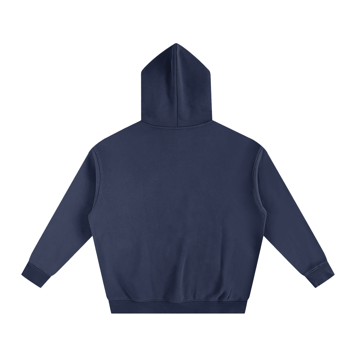 Simple Technique Oversize Fleeced Hoodie
