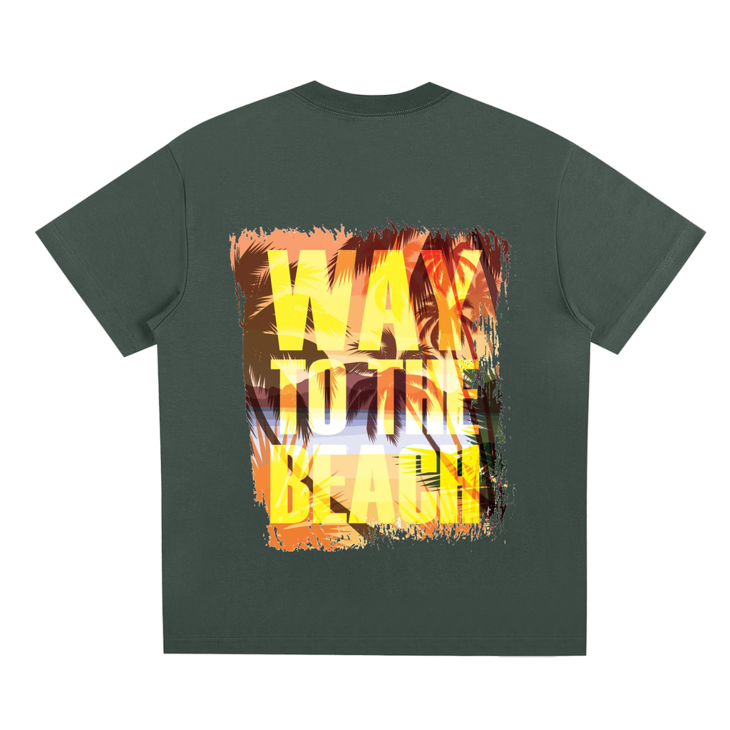 WAY TO THE BEACH Sorona Quick-Dry Cooling T-shirt