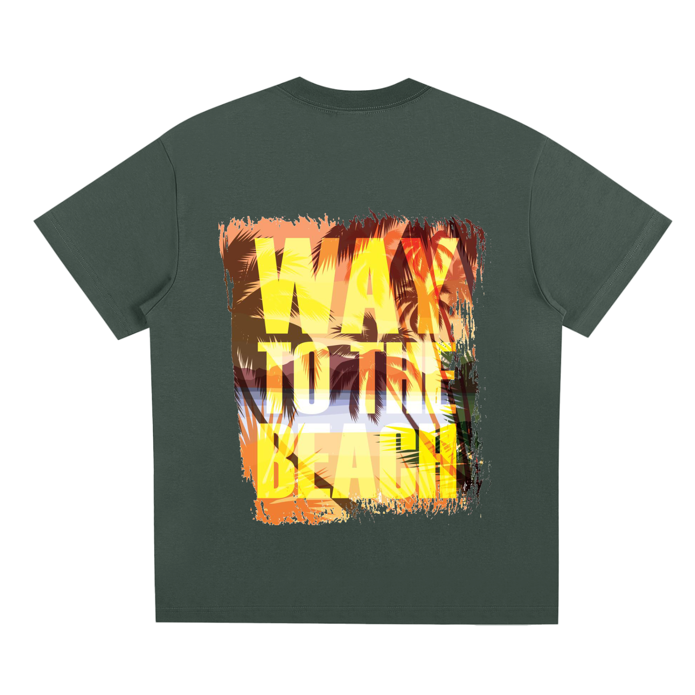 WAY TO THE BEACH Sorona Quick-Dry Cooling T-shirt