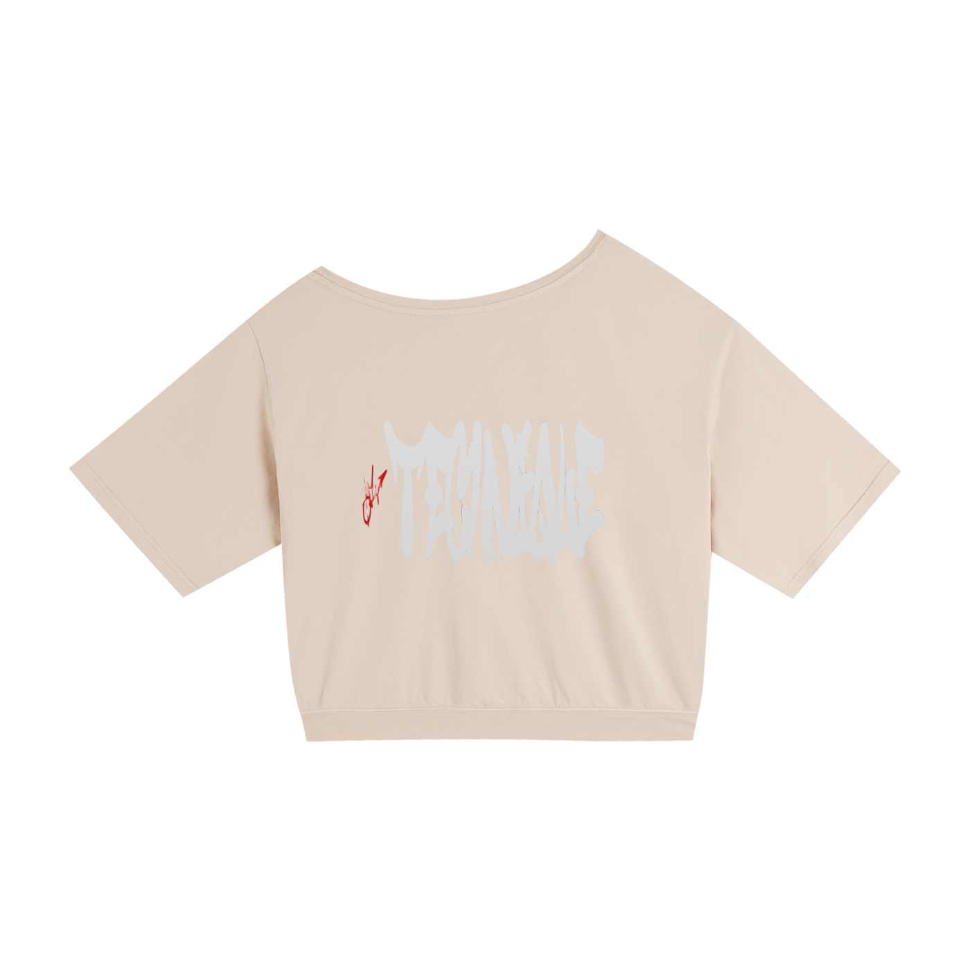 Womens off-Shoulder Oversized T-Shirt